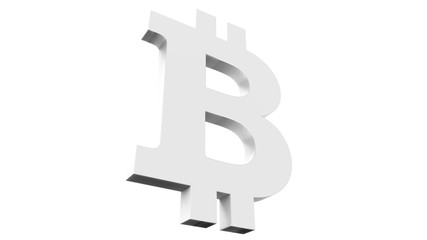 3d icon bitcoin.
