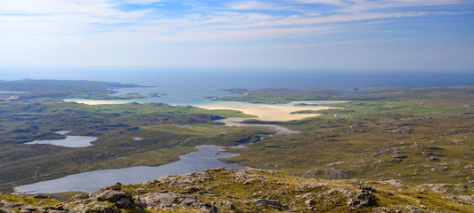 Fototapeta na wymiar coastal view on the Hebrides