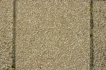 Gravel shingle tile sidewalk background or texture.