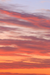 Fototapeta na wymiar beautiful colorful sky and cloud in twilight time background