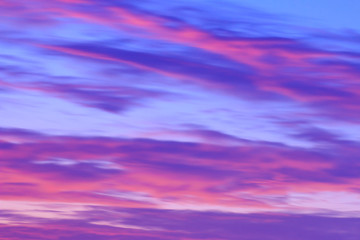 beautiful colorful sky and cloud in twilight time background