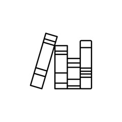 books icon. Element of web icon for mobile concept and web apps.