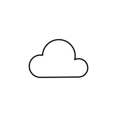 cloud icon. Element of web icon for mobile concept and web apps.