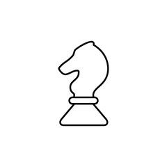 chess horse icon. Element of web icon for mobile concept and web