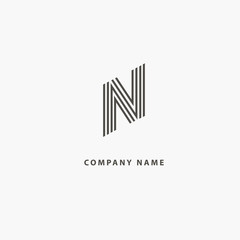 Monogram design elements, graceful template. Calligraphic elegant line art logo design.