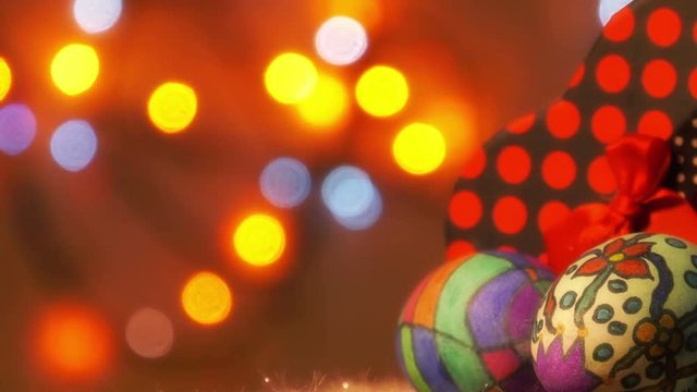 Colorful Easter Paschal Eggs 