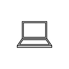 a laptop icon. Element of web icon for mobile concept and web ap