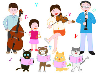 ペットと家族のコンサート
