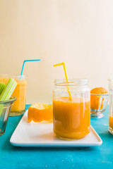 Orange and celery juice