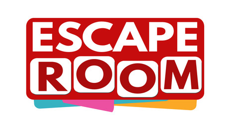 Escape room banner or label