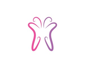 Obraz premium Butterfly Logo Template