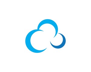 cloud logo vector