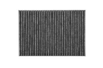 Carbon filter car isolated on a white background.