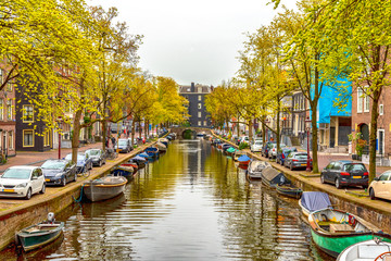 Fototapeta na wymiar Old historical Amsterdam