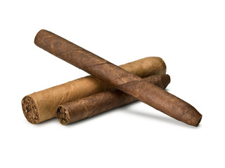 Group of cigars coronas and robusto