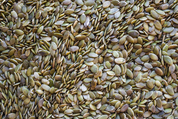 Pumpkin seeds, dietary product.