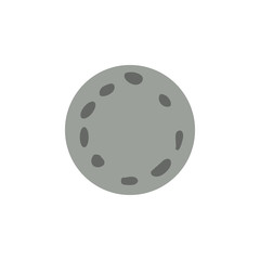 moon colored icon. Element of web icon for mobile concept and web apps. Colored isolated moon icon can be used for web and mobile. Premium icon
