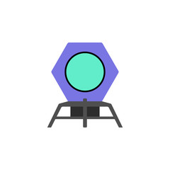moon-rover colored icon. Element of web icon for mobile concept and web apps. Colored isolated moon-rover icon can be used for web and mobile. Premium icon