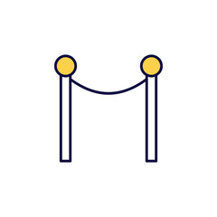 partition icon. Element of simple colored web icon for mobile concept and web apps. Isolated partition icon can be used for web and mobile. Premium icon