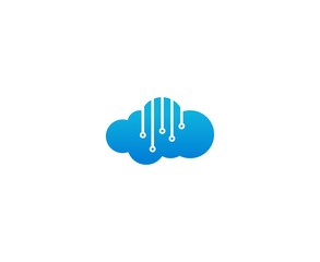 Fototapeta na wymiar Cloud logo