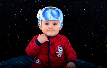 jolie bébé astronaute © Cynthia