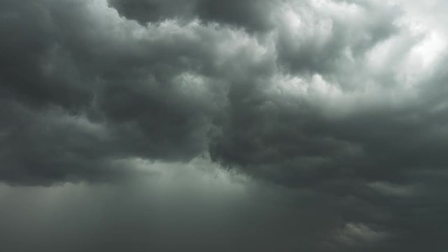 dark storm clouds are moving fast, timelapse 4k