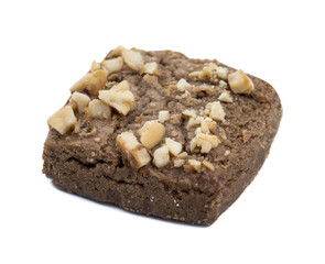 Special Traditional Fresh And Sweet Baked Single Chocolate Chip Cookie or Biscuit and Nan Khatai isolated on White Background