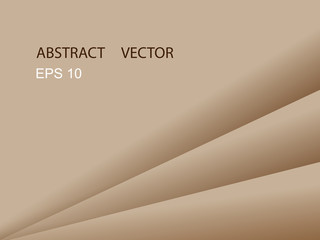 Obraz premium Beige abstract geometric background formed with triangles.