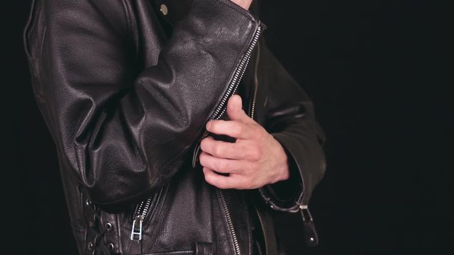 lock leather jackets