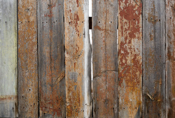 old wooden background, old paint. Vintage background. Cracks on the paint.