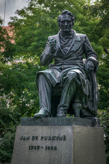 Statue of Johann Evangelist Purkinje