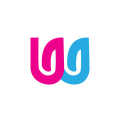 W initial logo 