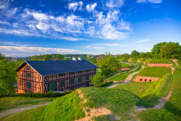 Old city fortifications in Gdansk, Poland © Patryk Kosmider