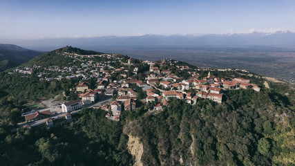 Sighnaghi Drone View - Aerial Georgia