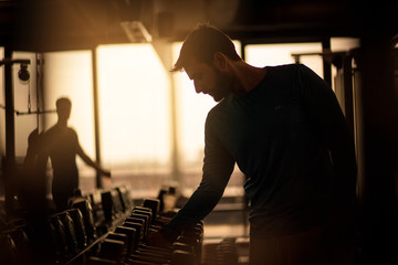 Fototapeta premium Body building.