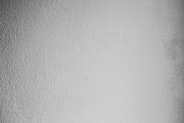 White texture background. Light grey old painted whitewash wall with scratches.