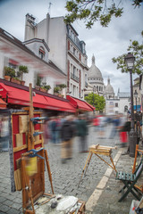 Fototapeta na wymiar Montmartre Paris.