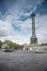 Fototapeta na wymiar square of the Bastille