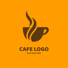 Logo design coffee vector template