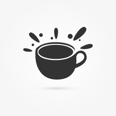 Logo design coffee vector template