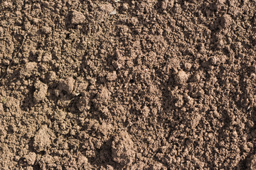 brown soil, close-up, texture, background