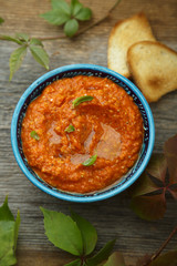 Roasted pepper dip