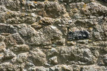 Old stone wall surface texture background