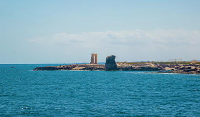The Mediterranean Sea Tunisia Mahdia. Selective focus. 