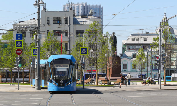 Moscow, Tverskaya Zastava Square