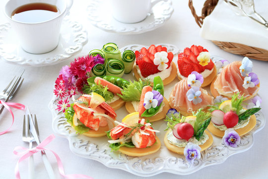 パンケーキカナッペ