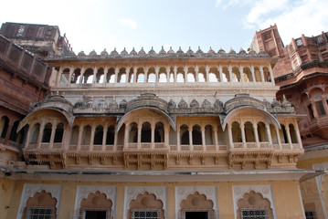 Obraz premium Fort Méhrangarh, Jodhpur, Rajasthan, Inde
