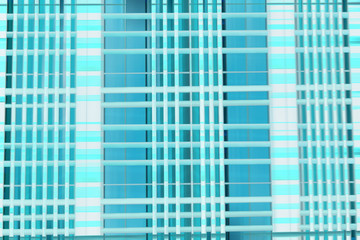 Abstract digital computer texture of a cold color cage.