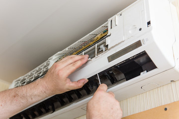 Master check and clean air conditioning