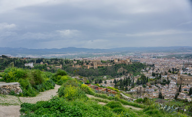 Fototapeta na wymiar Alhambra Granada